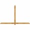 Ekena Millwork Eugene Rough Sawn Timber Gable Bracket, Western Red Cedar, 96"W x 60"H x 2"D x 4"F, 15/12 Pitch GBW096X60X0204EUG00RWR - alternate 1